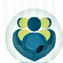 Icono de Guest Relationship Management (CRM) con un corazón y un icono de persona